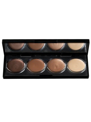 Apply a shadow one shade darker than your skin in the crease of the eye.