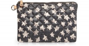 MZ Wallace Star-Print Quilted Pouch