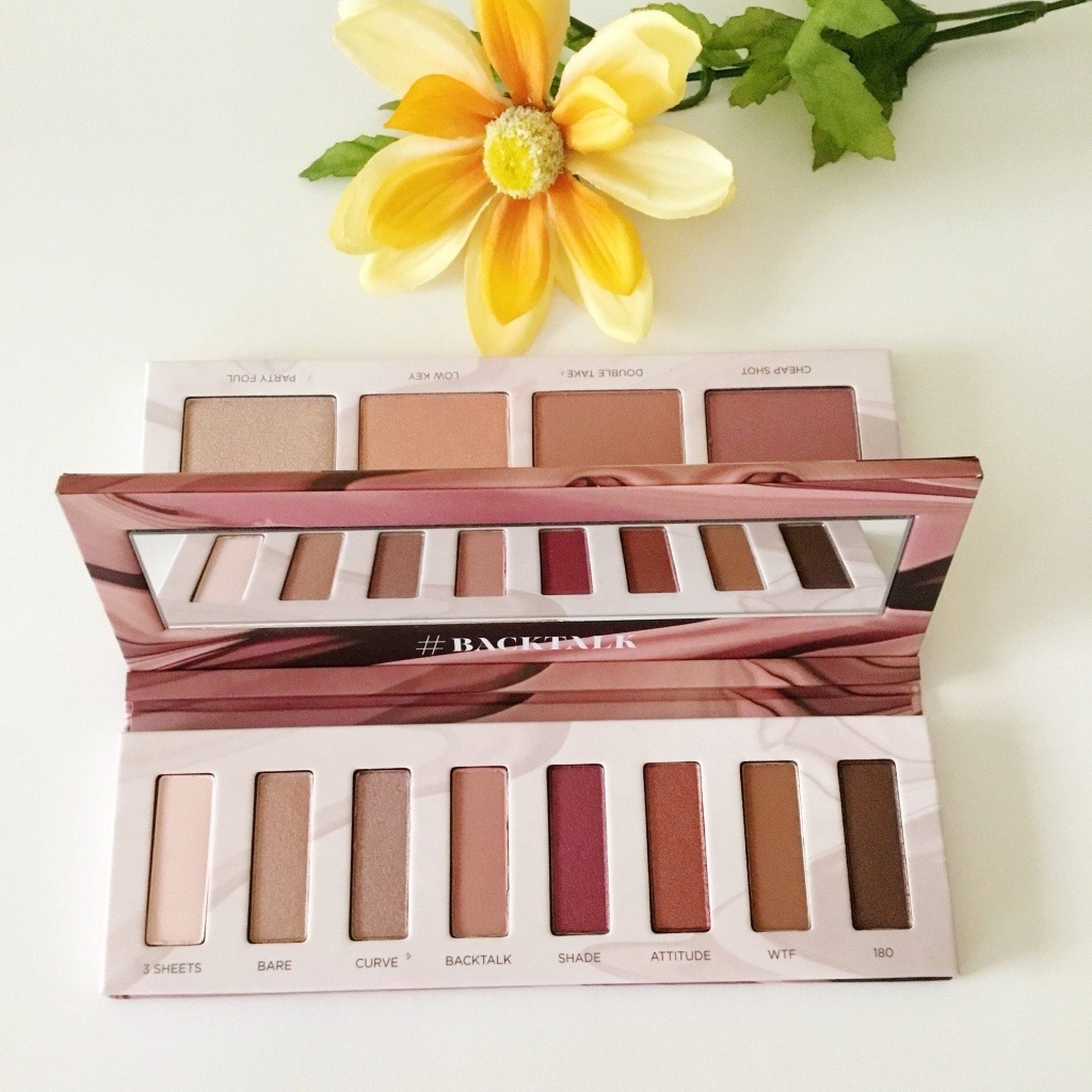 Urban Decay Backtalk Palette Review