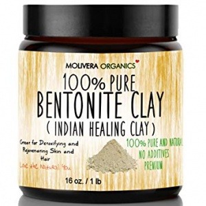 Molivera Organics 100% Pure Bentonite Clay