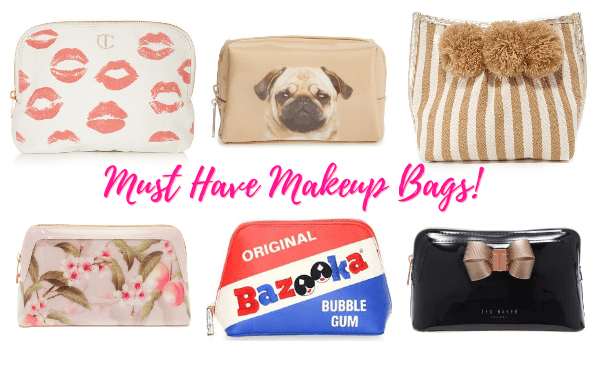 10 Cute Makeup Bags You'll Love! | 40andholding