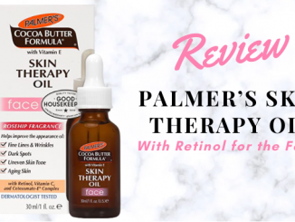 Palmer's Cocoa Butter Formula Skin Therapy Oil Face Review