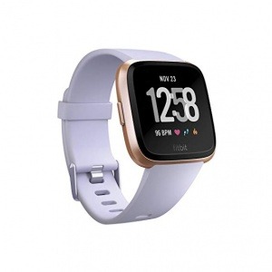 Fitbit Versa in Periwinkle & Rose Gold